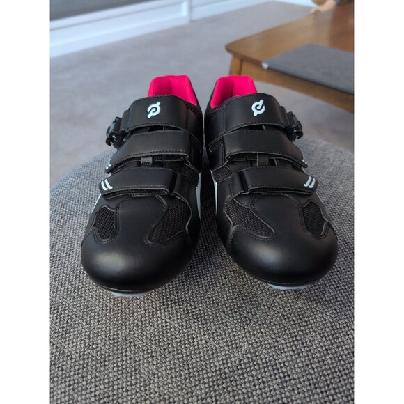 Perfect Peloton cycling bike shoes with look delta cleats EU 45 US men's 11 - Picture 2 of 7